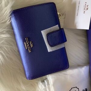 Coach Blue Wallet